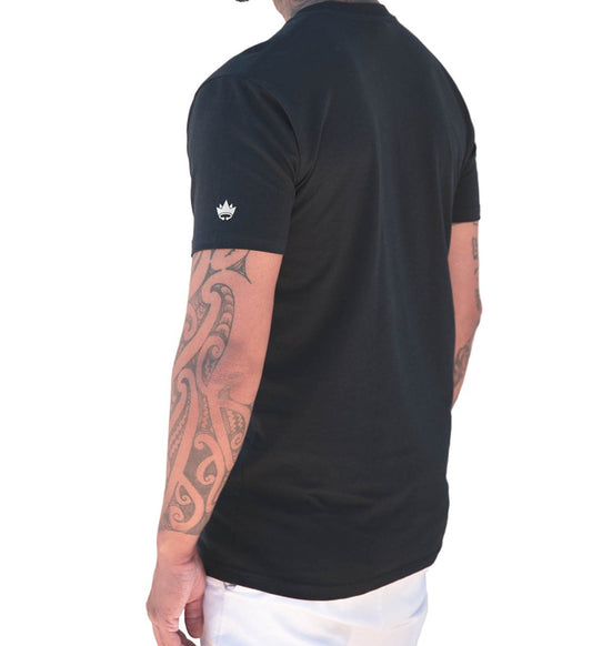 Photo of eyd classic mens t-shirt (black) side